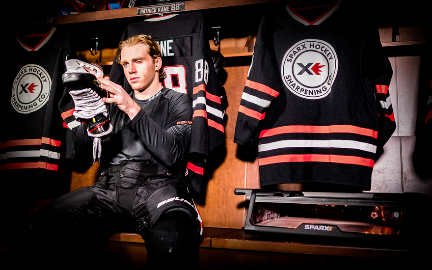 Speed, Control, Performance. How Patrick Kane Has The Edge With Sparx Hockey