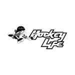 Black and Whie Pro Hockey Life Logo