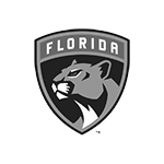 Black and White Florida Panthers Logo